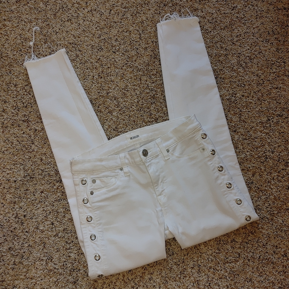 HUDSON LUNA GROMMETED SKINNY CROP 25 - Picture 5 of 15